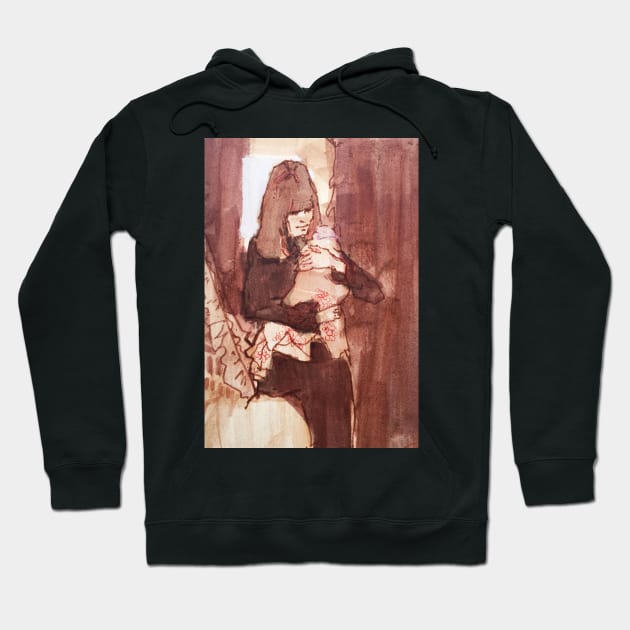 Motherhood Hoodie by rozmcq